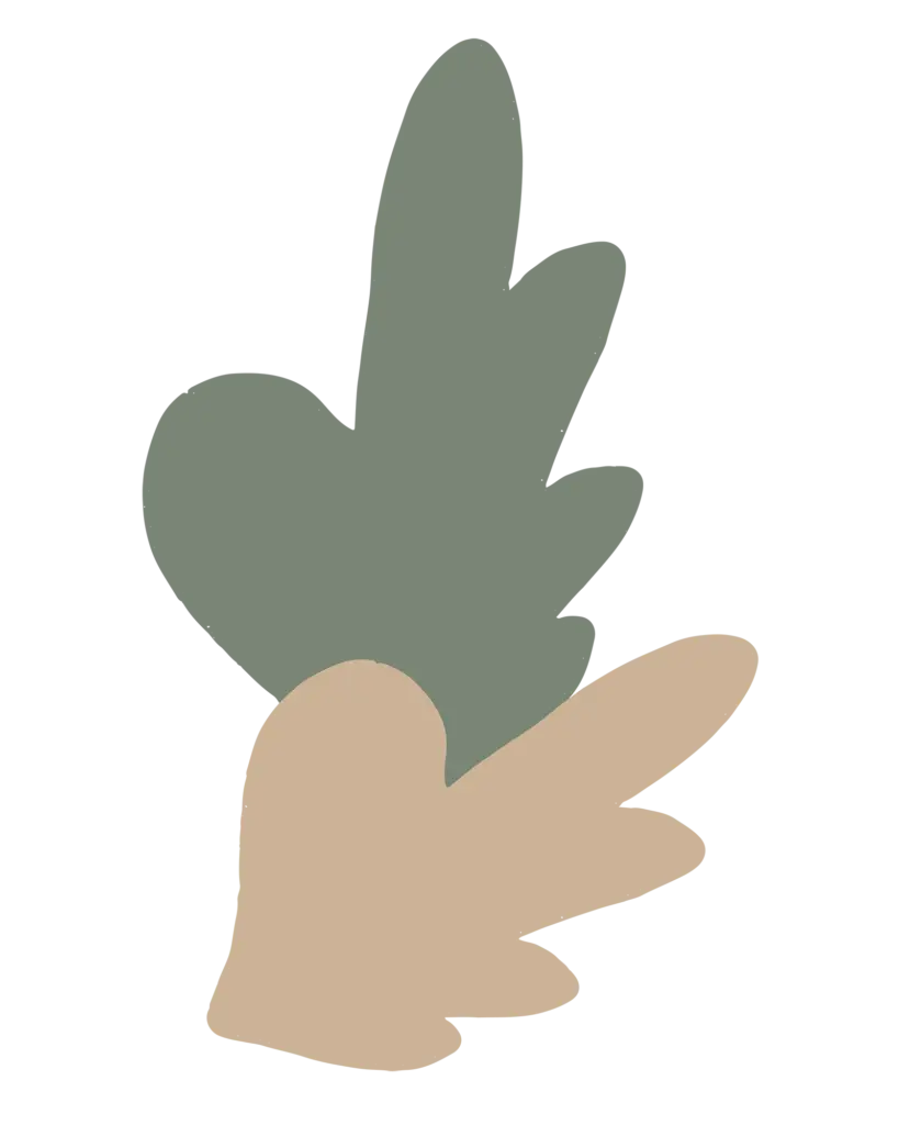 Eine schlichte Illustration einer Couch mit grüner Rücken- und Armlehne sowie hellbrauner Sitzfläche und Untergestell auf weißem Hintergrund - ideal für visuelles Branding oder Projekte von Grafik Design München.